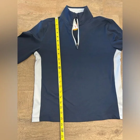 NWT Puma Boys Navy Long Sleeve Pullover Size 11-12 - Picture 6 of 6